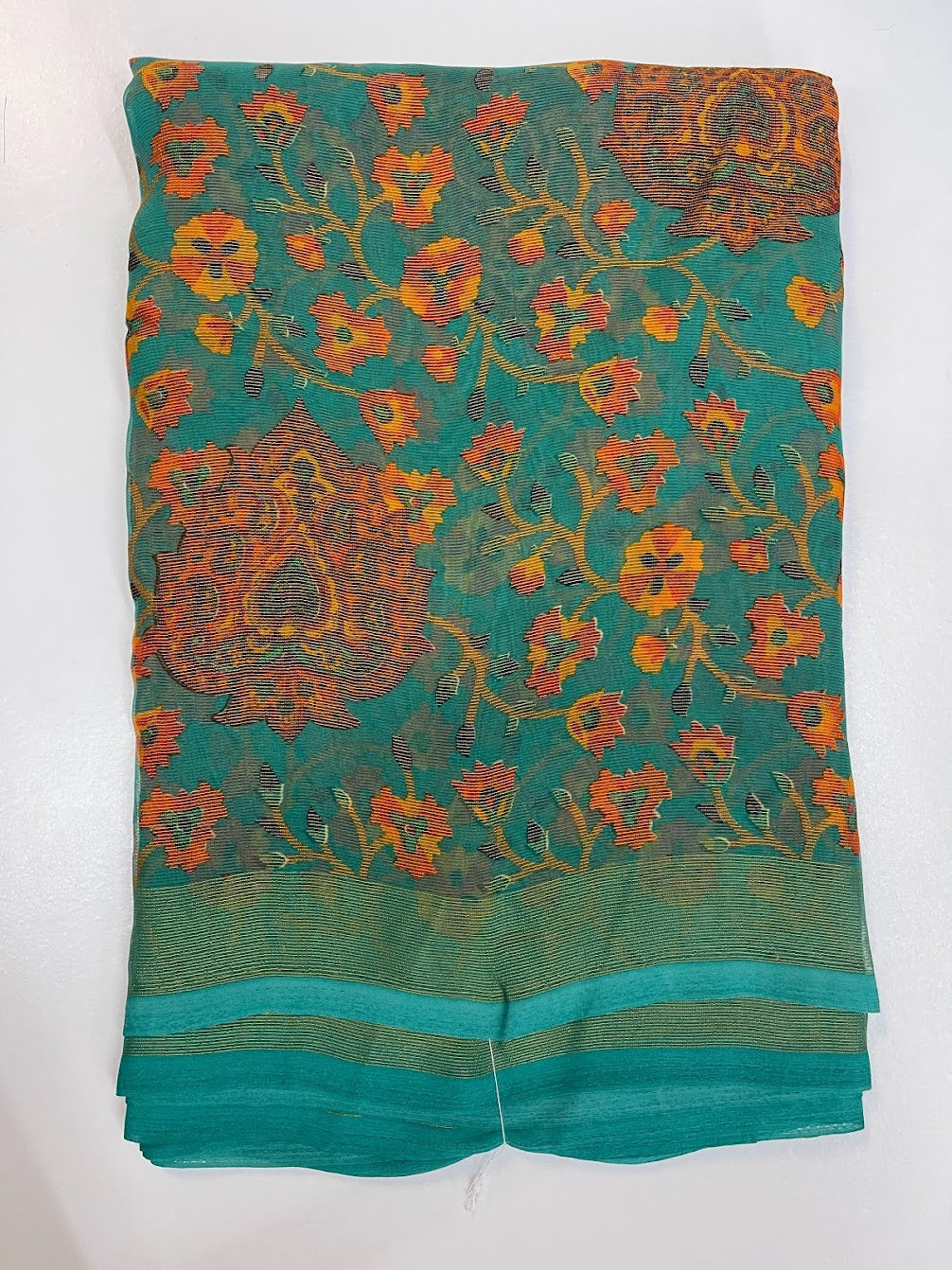 Floral Print Saree