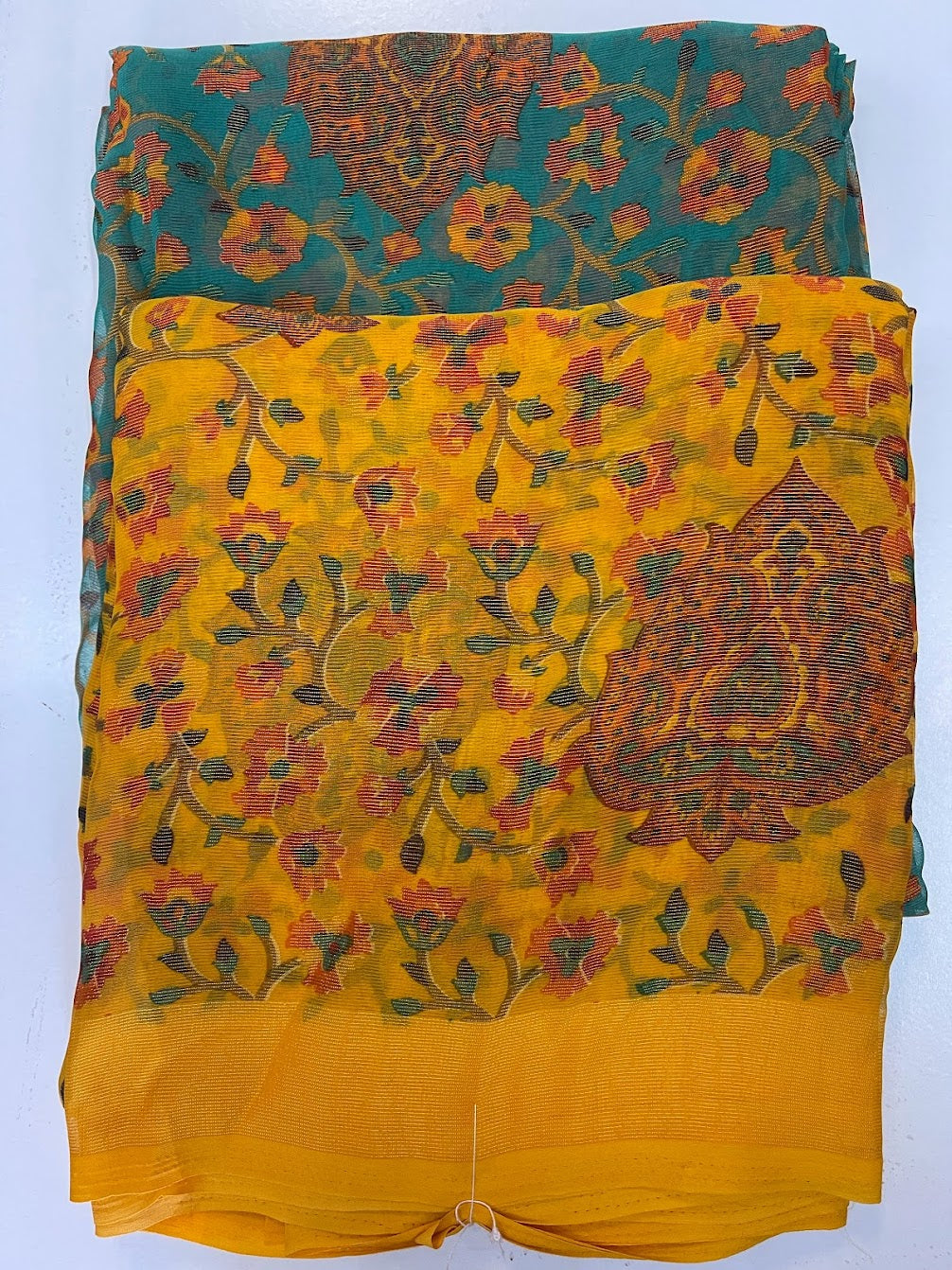 Floral Print Saree