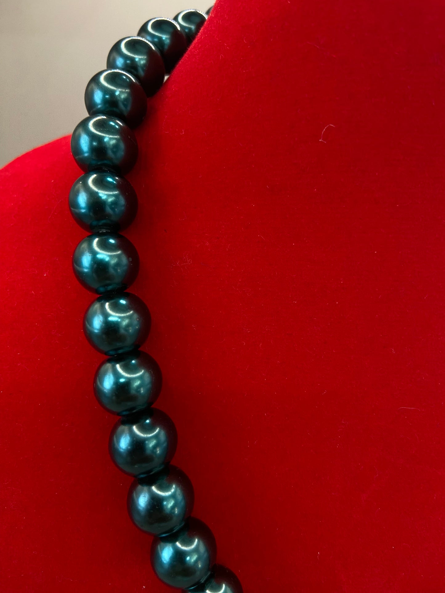 Chunky Pearl Necklace - Handmade